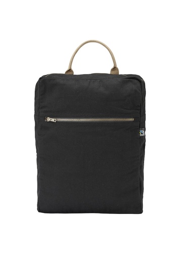 [141039-990-0] CANVAS DAYPACK (BLACK)
