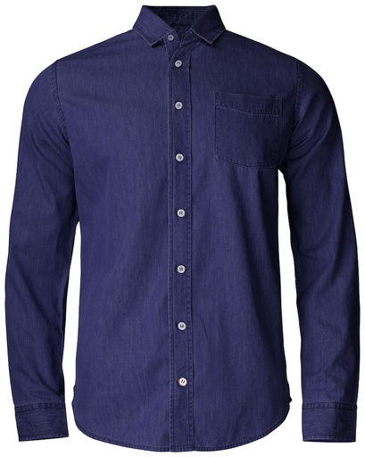 [352404-558-9] ELLENSBURG DENIM SHIRT (DARK INDIGO, 3XL)