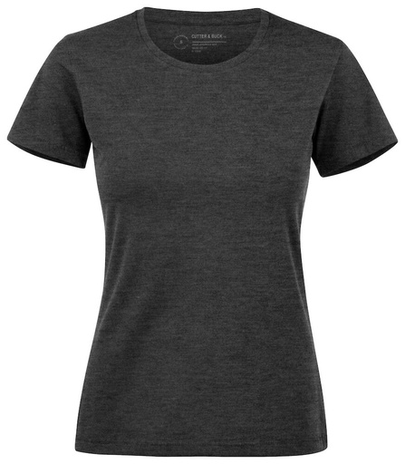 [353409-955-6] MANZANITA ROUNDNECK WOMAN (ANTHRACITE MELANGE, L)