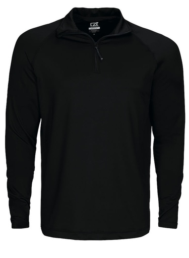 [358400-99-9] COOS BAY HALF ZIP (BLACK, 3XL)