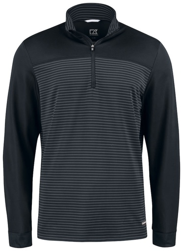 [358416-99-9] TRAVERSE HALF ZIP (BLACK, 3XL)