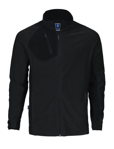 [642325-99-9] 2325 MICROFLEECE JACKET (BLACK - 99, 3XL)
