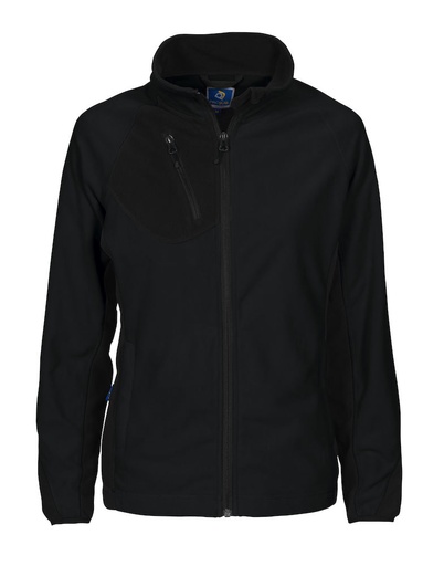 [642326-99-9] 2326 MICROFLEECE JACKET WOMEN'S (BLACK - 99, 3XL)