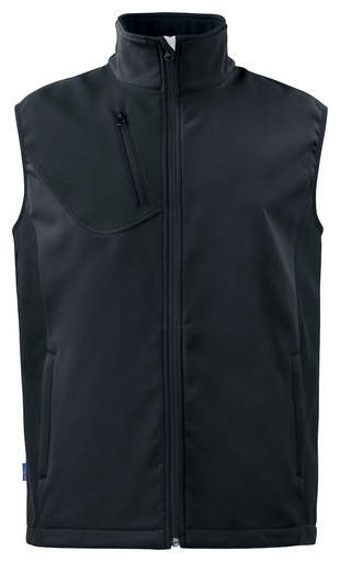 [643702-99-9] 3702 SOTFSHELL VEST (BLACK - 99, 3XL)