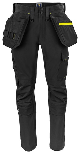 [645551-99-104] 5551 WAISTPANT STRETCH  (BLACK - 99, 104)