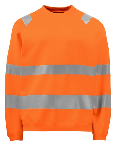 [646106-17-9] 6106 SWEATSHIRT HV CLASS 3 (PROJOB ORANGE - 17, 3XL)