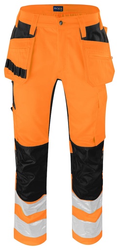 [646570-1799-104] 6570 WAISTPANT STRETCH EN ISO 20471 CLASS 2 (ORANGE - 1799, 104)