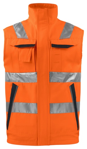 [646711-1799-9] 6711 VEST EN ISO 20471 CLASS 2 (ORANGE - 1799, 3XL)