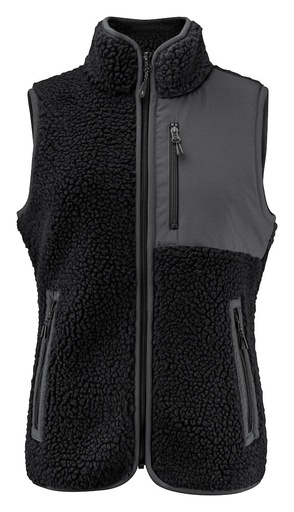 [2121505-900-6] KINGSLEY VEST WOMAN (BLACK, L)