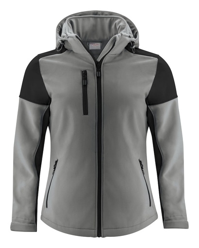 [2261066-9390-6] PRIME SOFTSHELL LADY (ANTHRACITE/ BLACK, L)