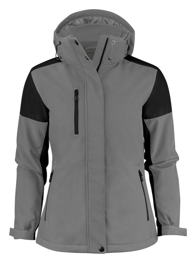[2261072-9390-6] PRIME PADDED SOFTSHELL LADY (ANTHRACITE/ BLACK, L)