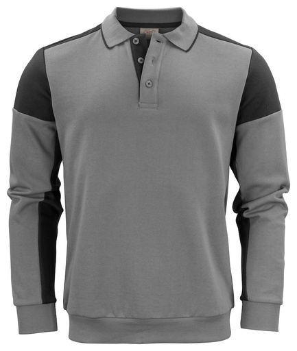 [2262060-9390-9] PRIME POLOSWEATER (ANTHRACITE/ BLACK, 3XL)