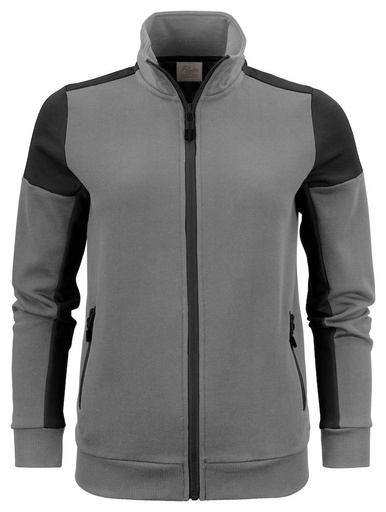 [2262062-9390-6] PRIME  SWEATVEST  LADY (ANTHRACITE/ BLACK, L)