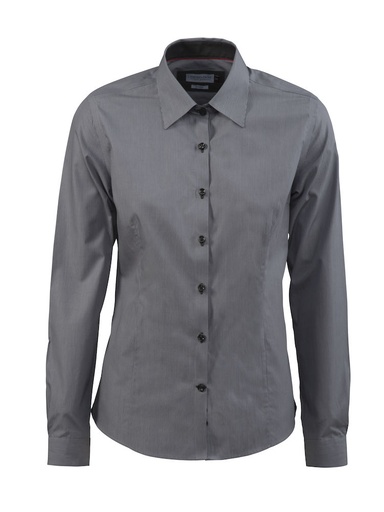 [2902403-951-9] SHIRT RED BOW 24 LADIES (GREY STRIPE, 3XL)