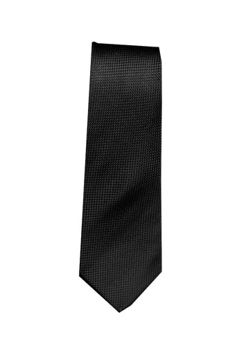 [2910300-900-0] TIE SILK (BLACK)