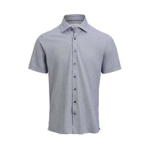 [2913311-155-9] INDIGO BOW 133 S/S TAILORED SHIRT (NAVY, 3XL)