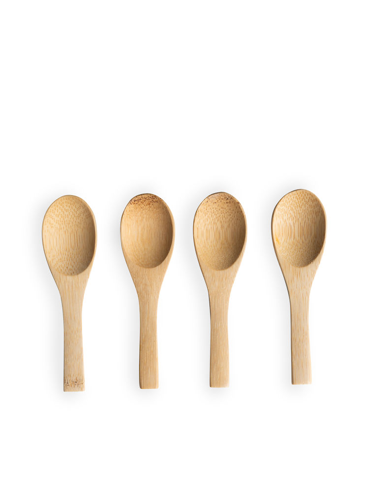 ELLEN SPOON 4-PCS, BROWN