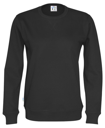 [141003-990-9] CREW NECK (BLACK, 3XL)