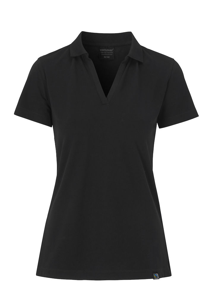 STRETCH PIQUE POLO WOMAN