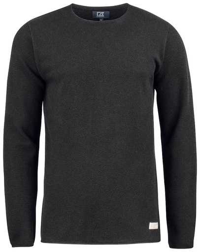 [355426-955-9] CARNATION SWEATER (ANTHRACITE MELANGE, 3XL)