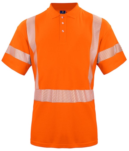 [646015-17-9] 6015 PIQUE EN ISO 20471 CLASS 3/2 (PROJOB ORANGE - 17, 3XL)