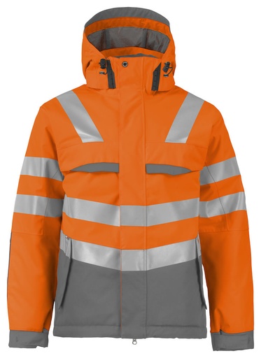 [646422-17-9] 6422 PADDED JACKET EN ISO 20471 CLASS 3 (PROJOB ORANGE - 17, 3XL)