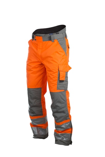[646514-17-100] 6514 PADDED TROUSERS HV EN ISO 20471 (PROJOB ORANGE - 17, 100)