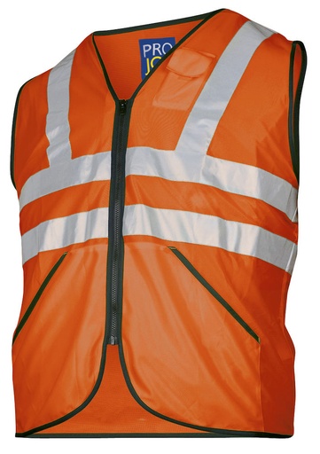 [646702-17-0] 6702 VEST HV EN 471 CLASS 3 (PROJOB ORANGE - 17)
