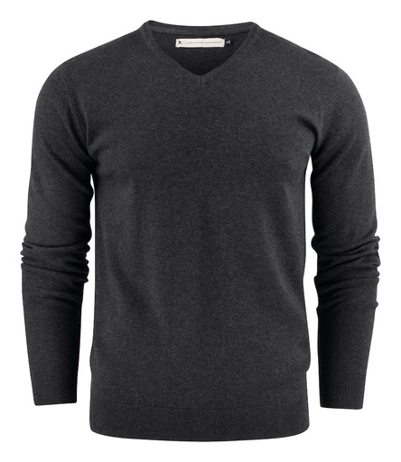 [2112507-909-9] ASHLAND V-NECK (ANTHRACITE MELANGE, 3XL)