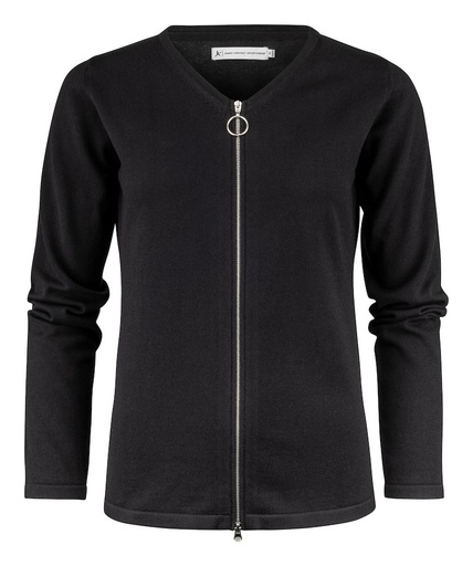 [2122511-900-6] ASHLAND CARDIGAN WOMAN (BLACK, L)