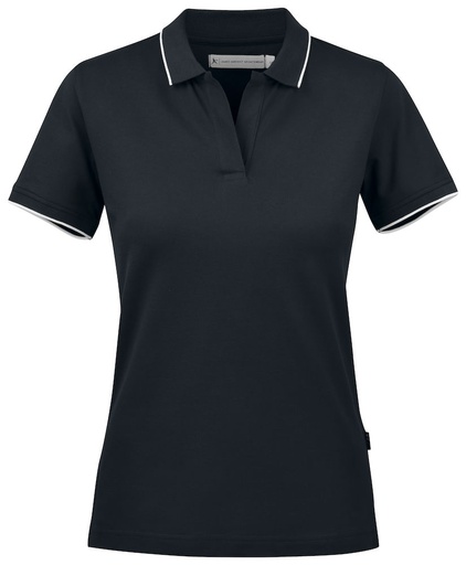 [2125036-900-6] GREENVILLE POLO WOMAN (BLACK, L)