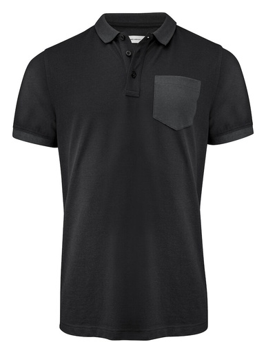 [2135040-900-9] PINEDALE POLO (BLACK, 3XL)